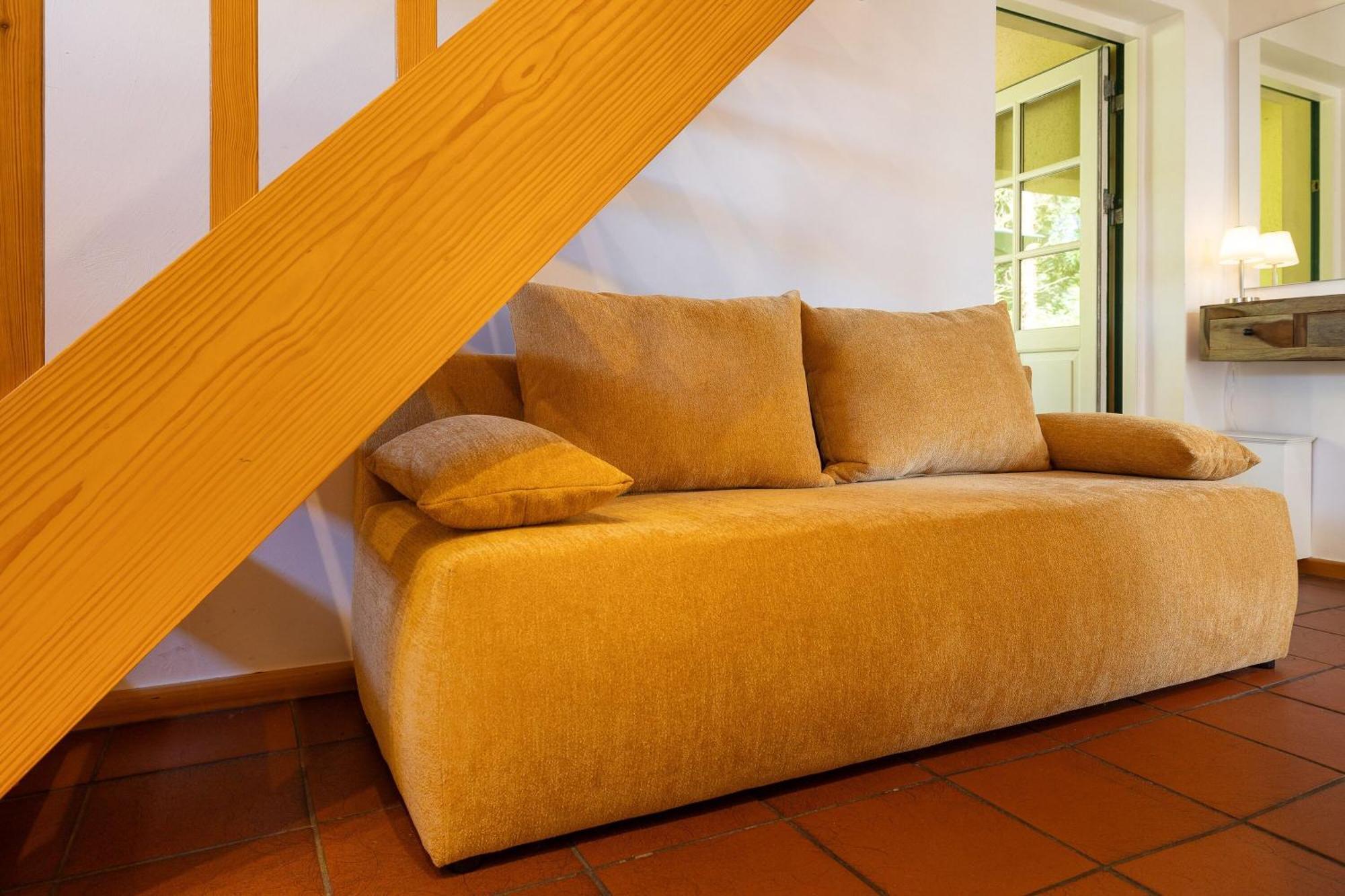 Ferienhaus Preetz 1A - Idylle Unter Reet Burtevitz Exteriör bild