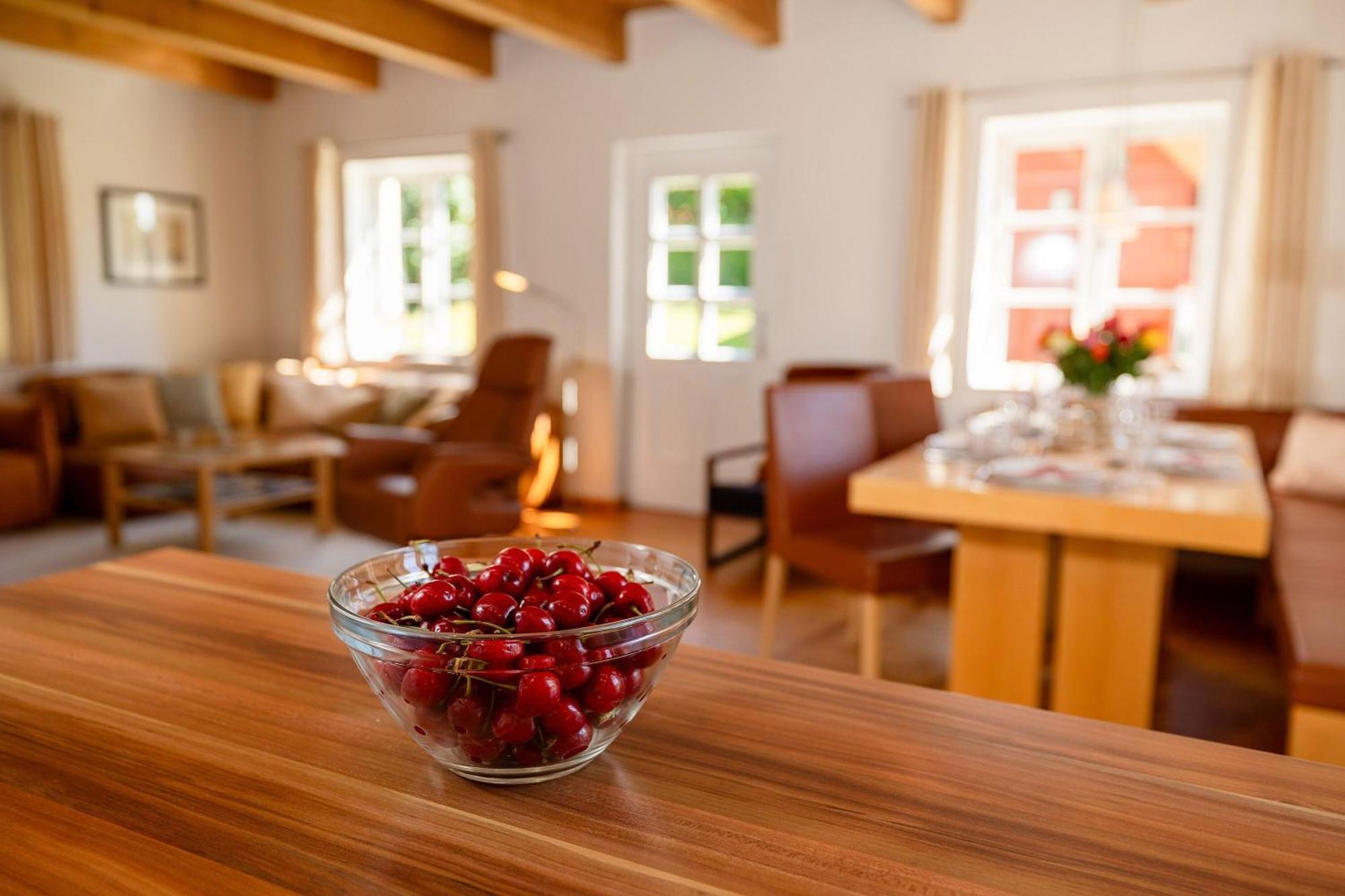 Ferienhaus Preetz 1A - Idylle Unter Reet Burtevitz Exteriör bild