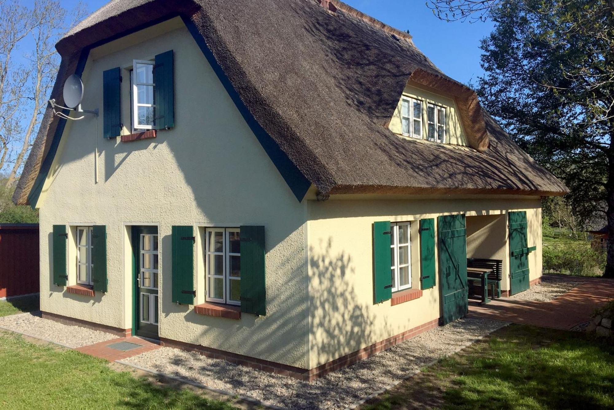 Ferienhaus Preetz 1A - Idylle Unter Reet Burtevitz Exteriör bild
