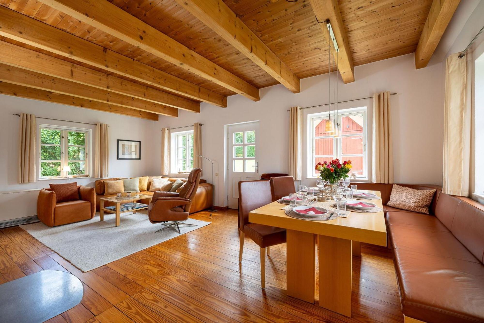 Ferienhaus Preetz 1A - Idylle Unter Reet Burtevitz Exteriör bild