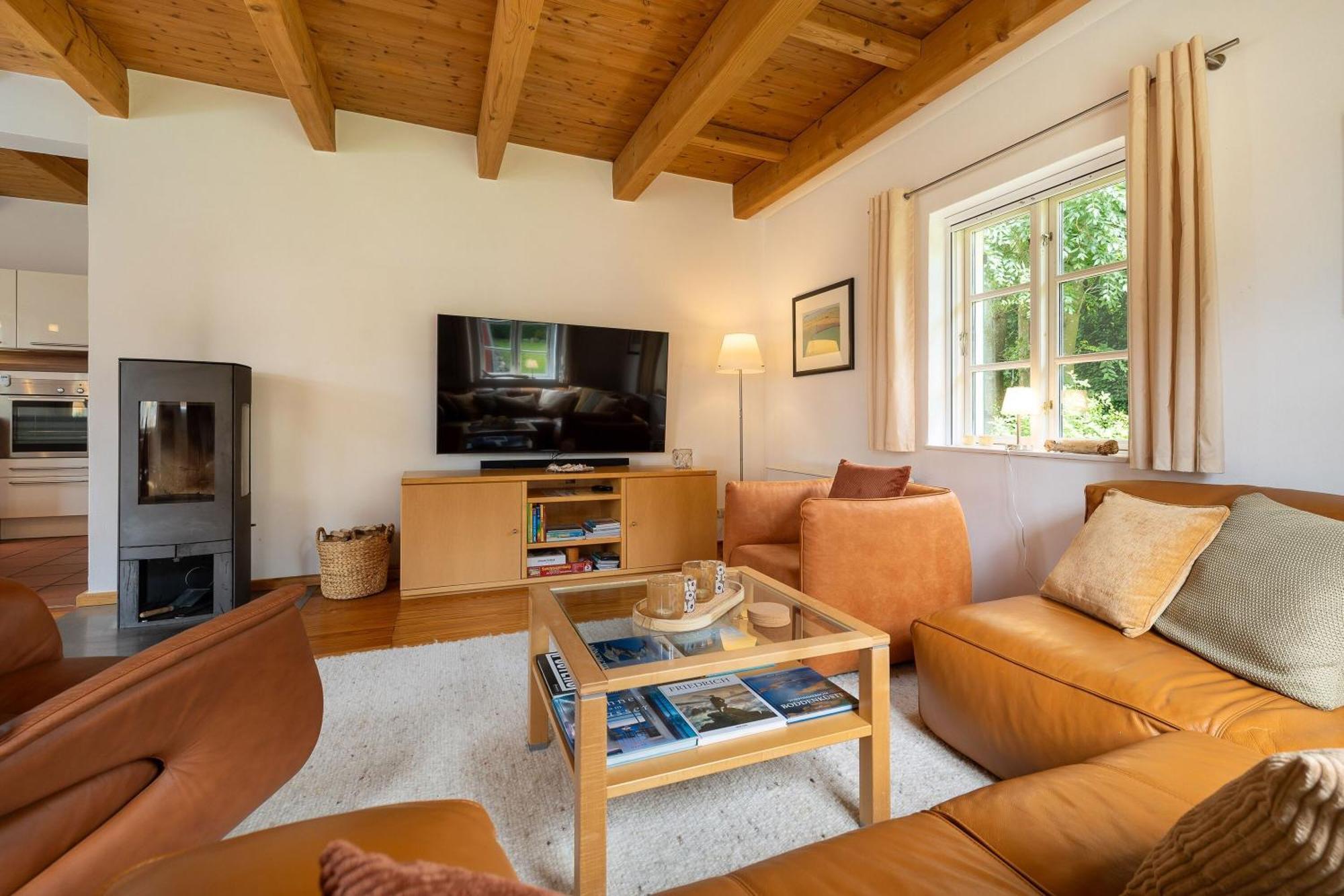 Ferienhaus Preetz 1A - Idylle Unter Reet Burtevitz Exteriör bild